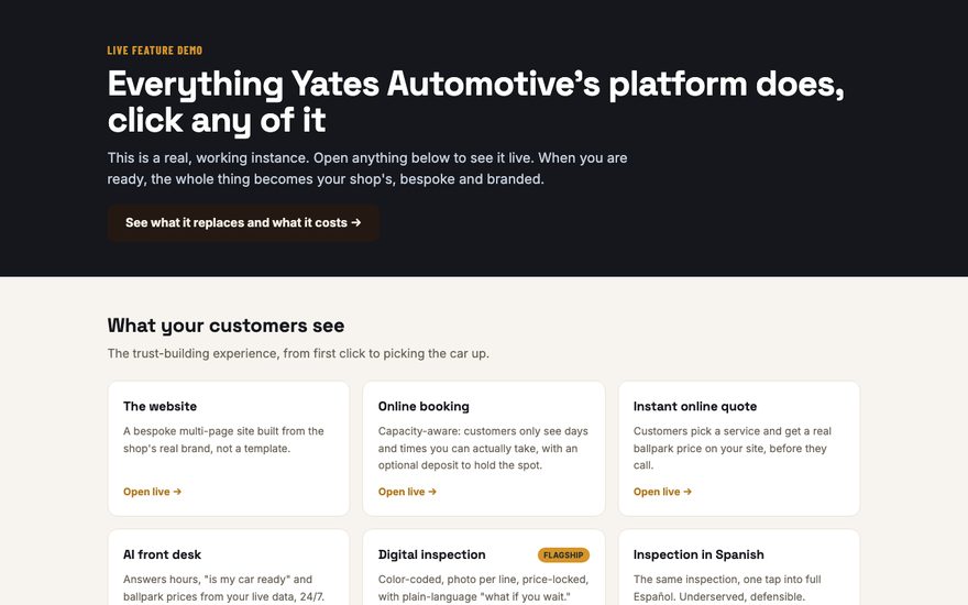 Shop sites running on Gravy